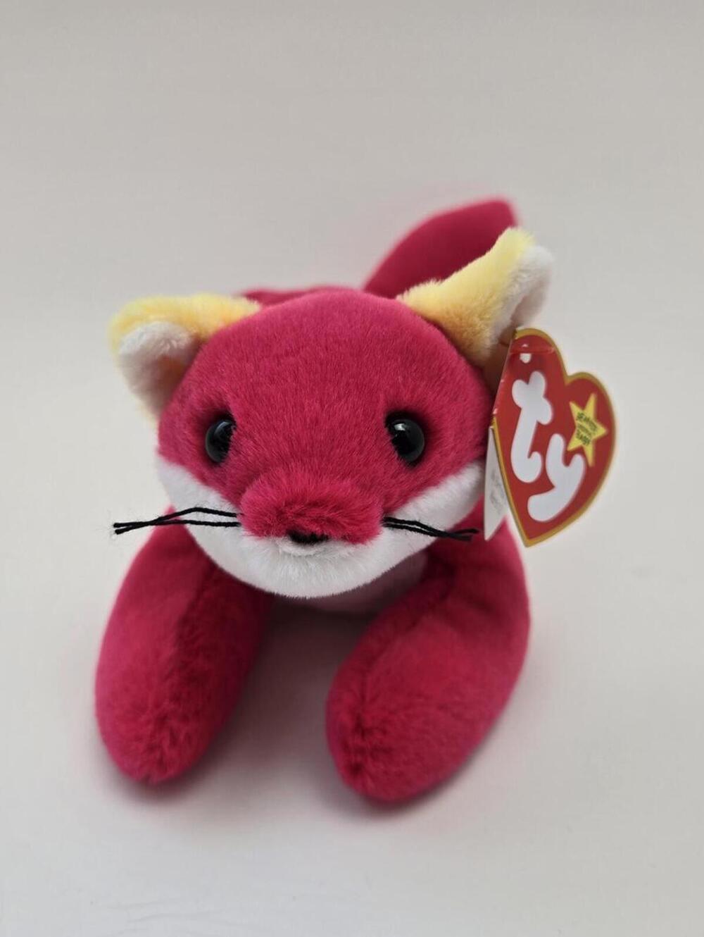 Ty Beanie Baby Savvy the Fox - Limited Production Rare! 30th Anniversary(6 inch)